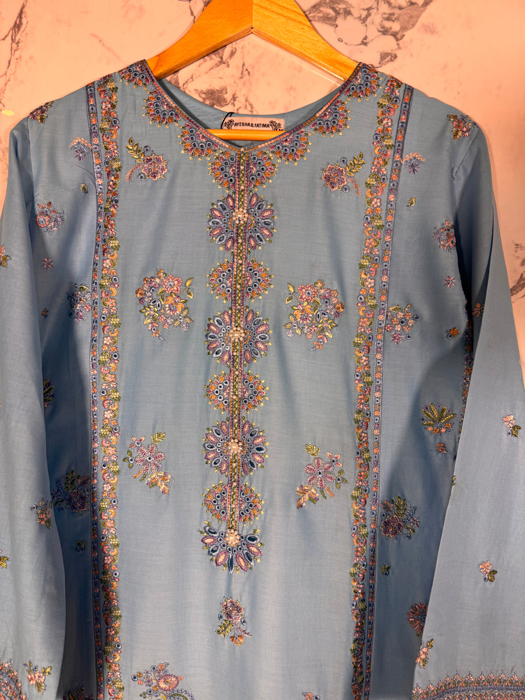 3 Piece Full Embroidered Lawn Suit