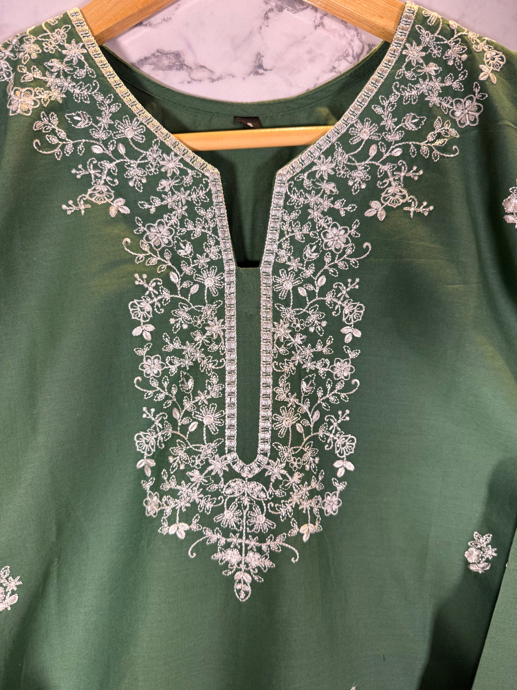 2 Piece Embroidered Lawn Cotton Suit