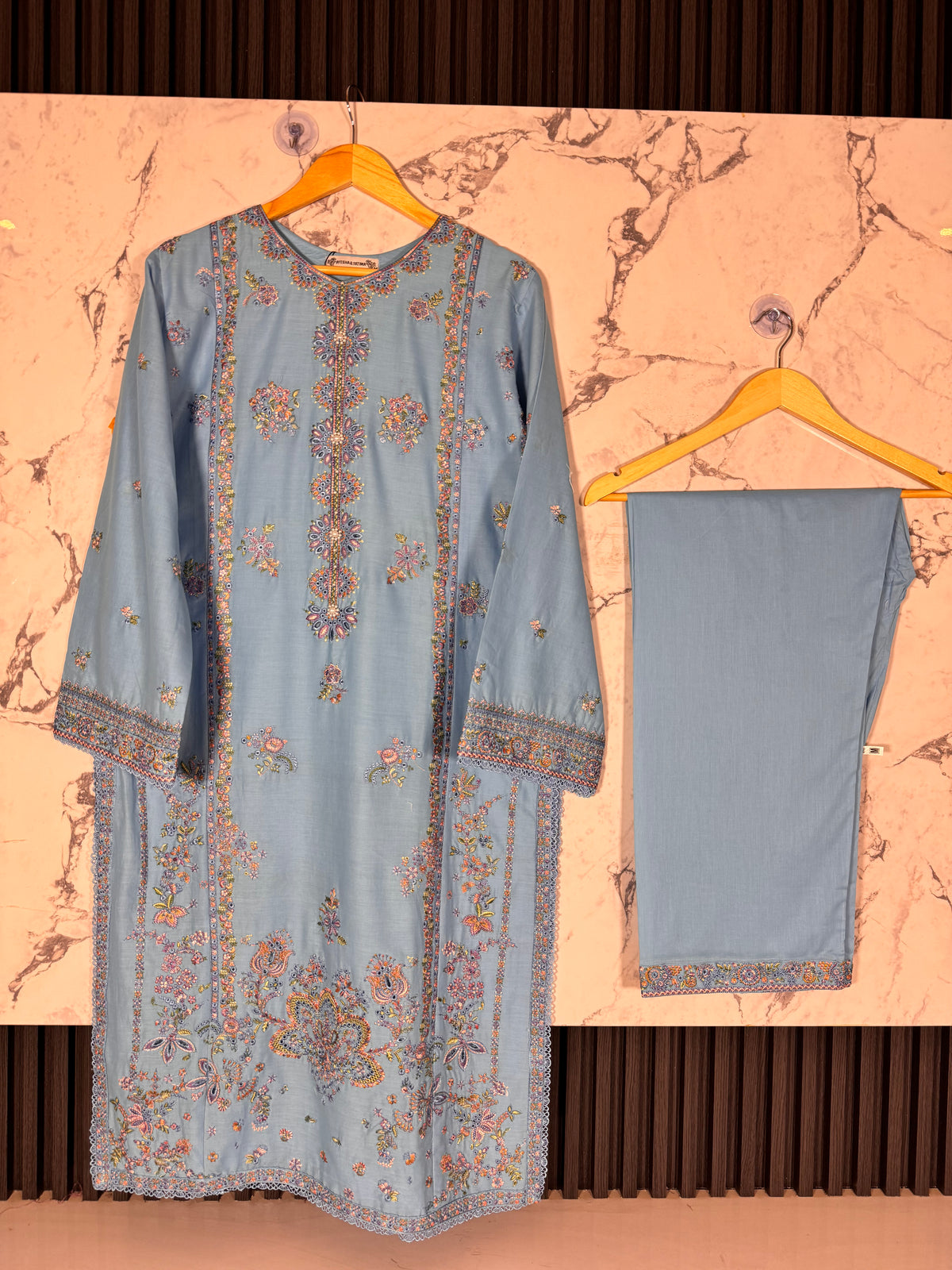 3 Piece Full Embroidered Lawn Suit