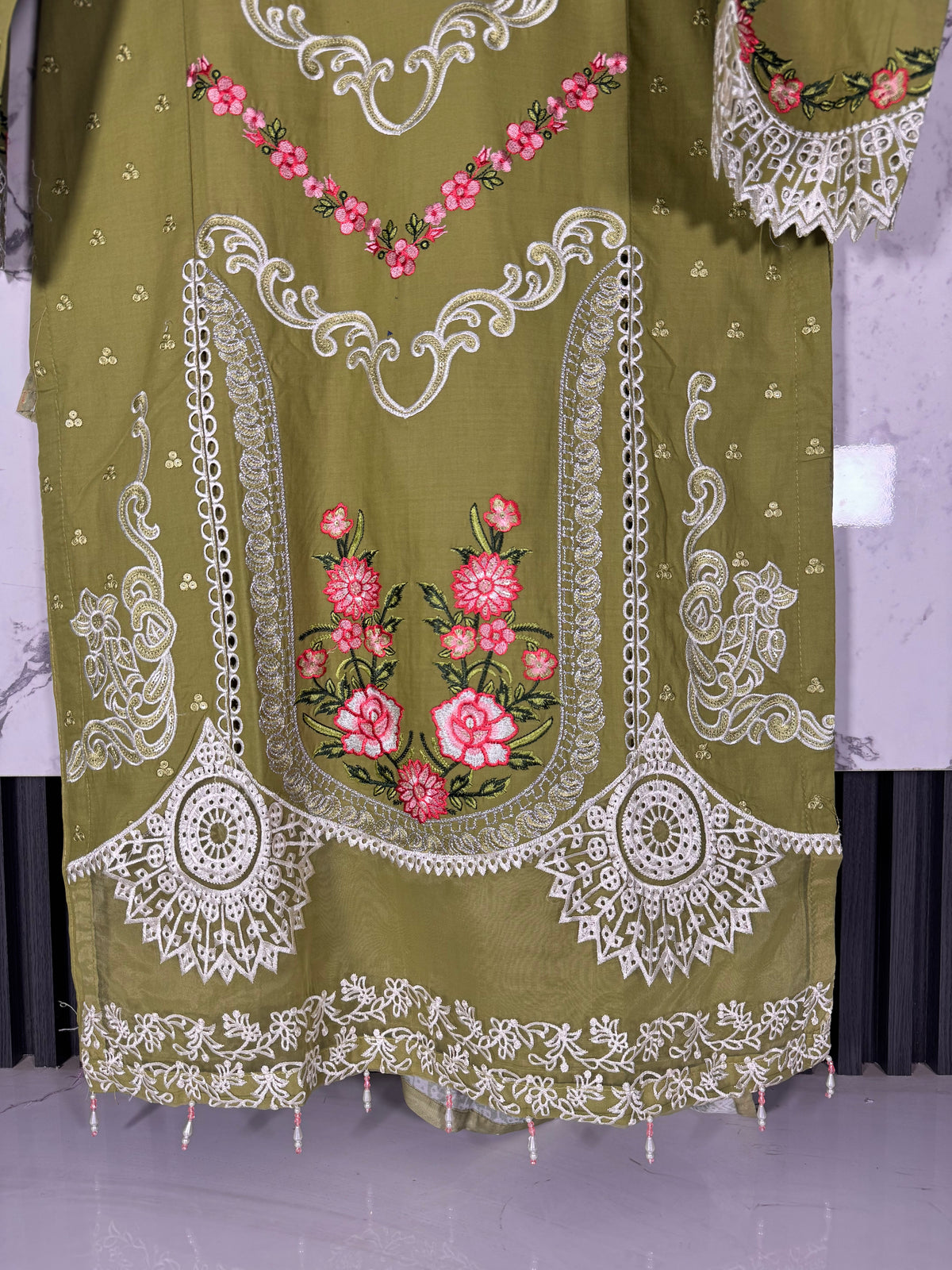 3 Piece Embroidered Lawn Suit