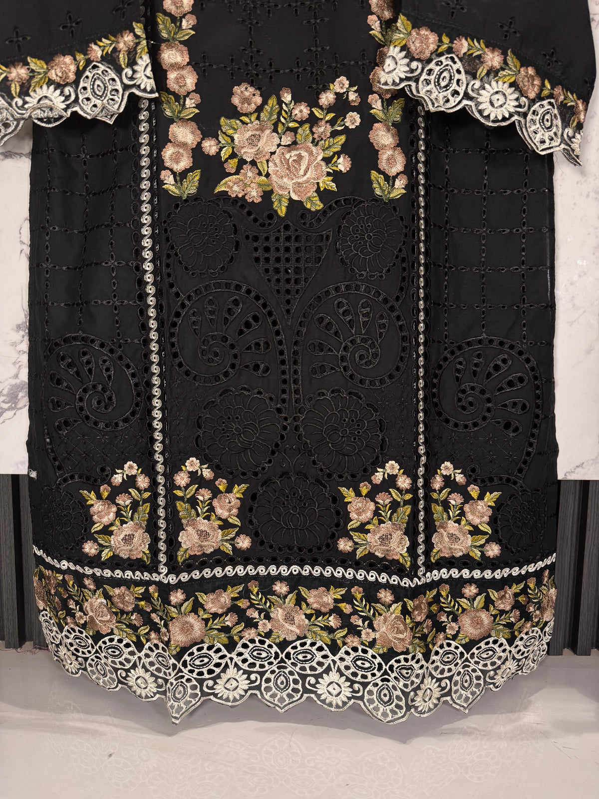 3 Piece Lawn Cotton Embroidered Suit