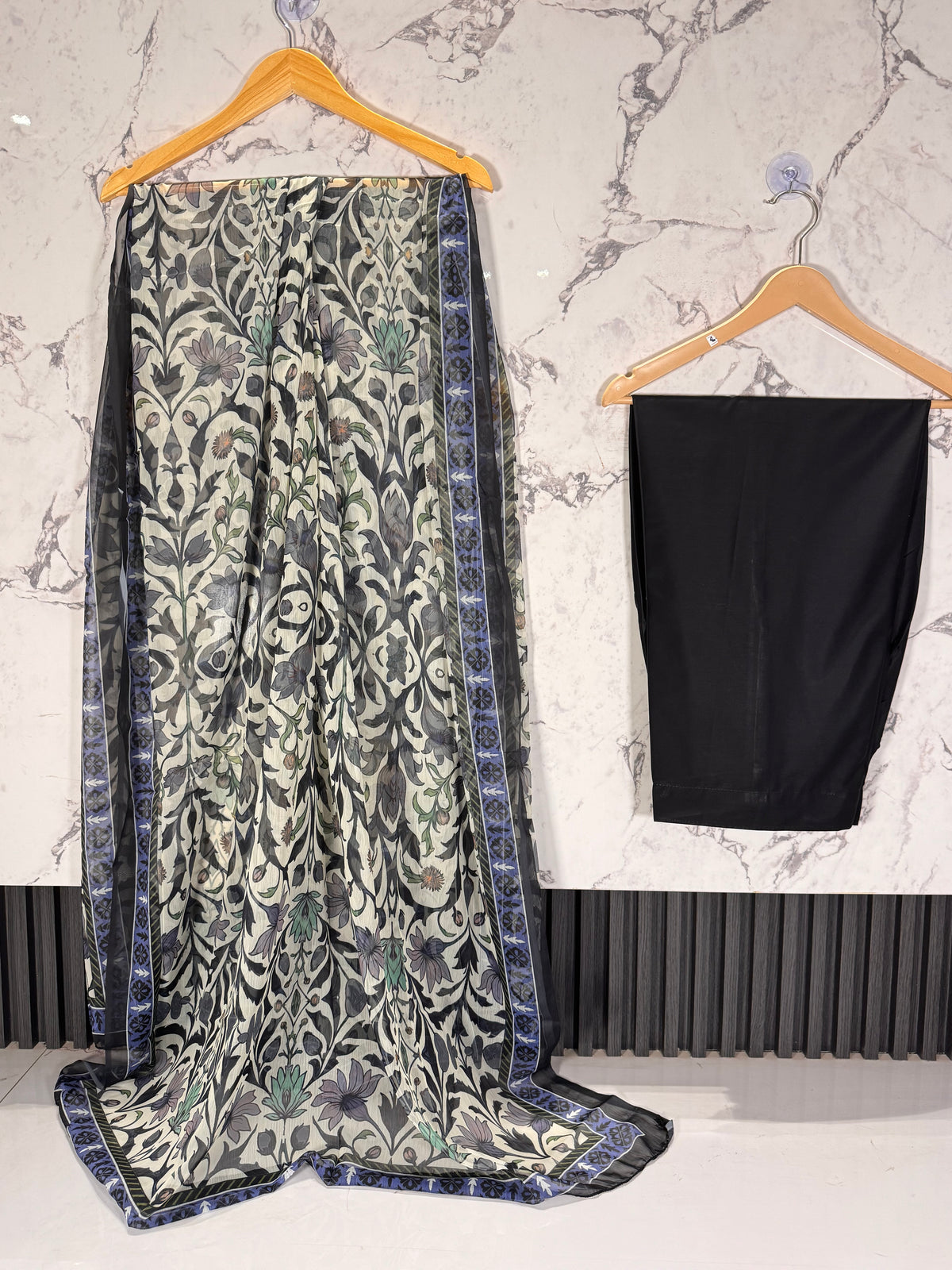3 Piece Lawn Cotton Embroidered Suit