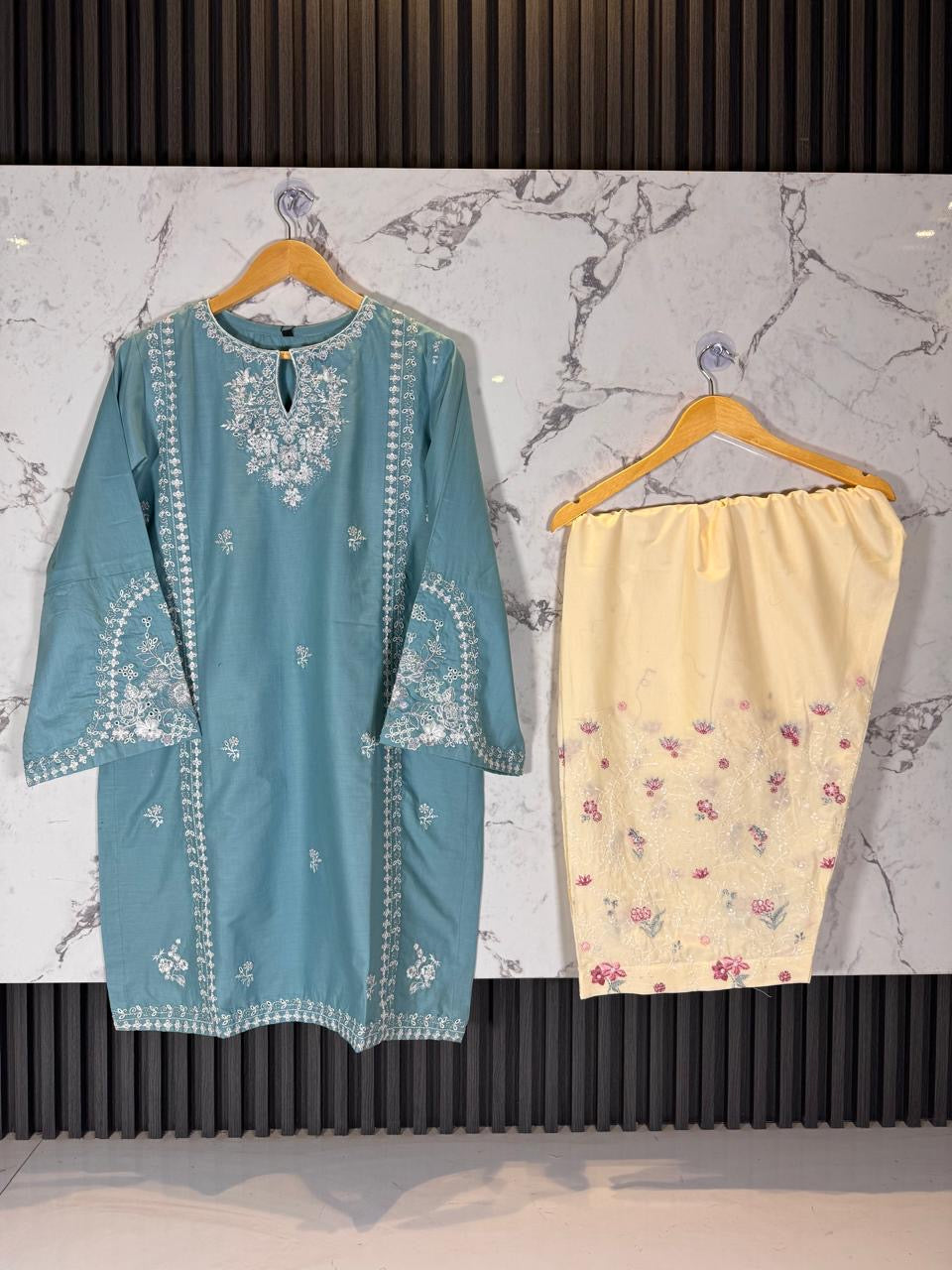 2 Piece Embroidered Farshi Shalwar