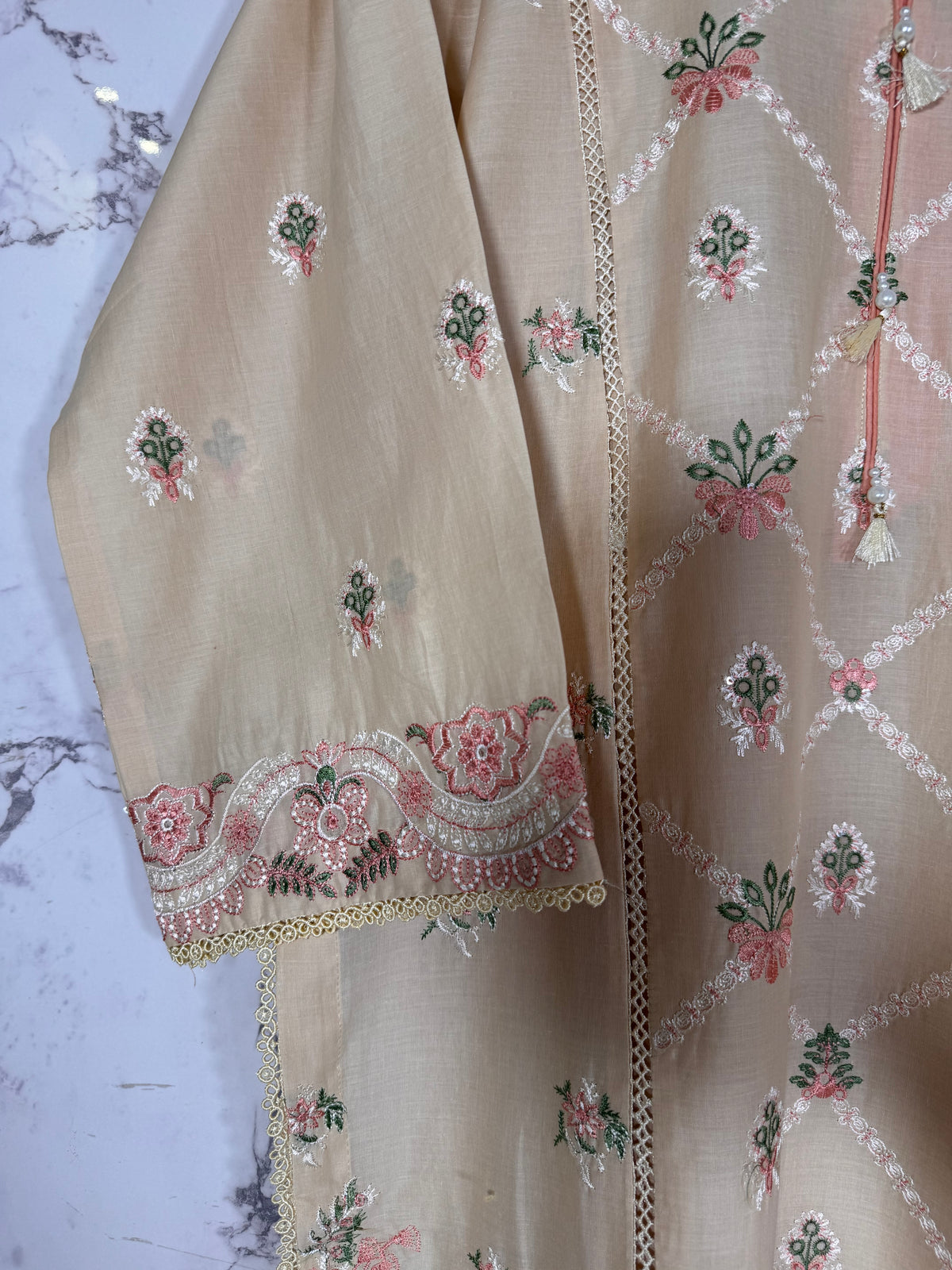 3 Piece Embroidered Lawn Suit