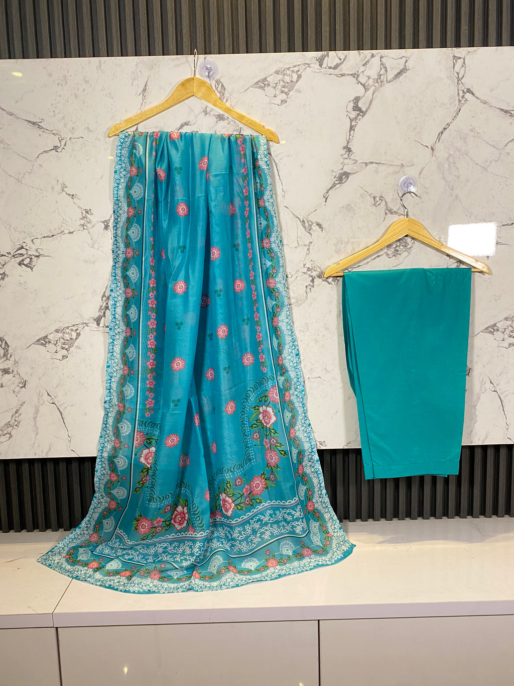 3 Piece - Embroidered Suit