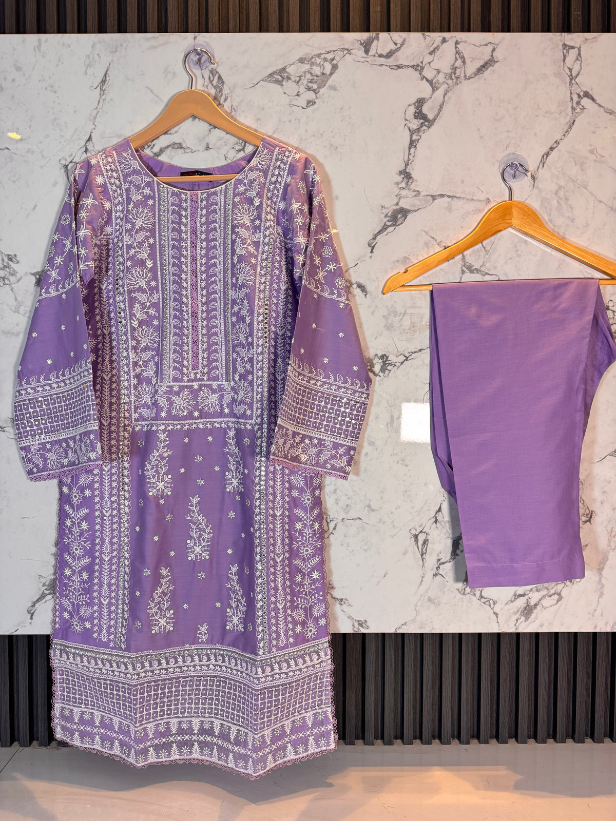 3 Piece Lawn Cotton Embroidered Suit