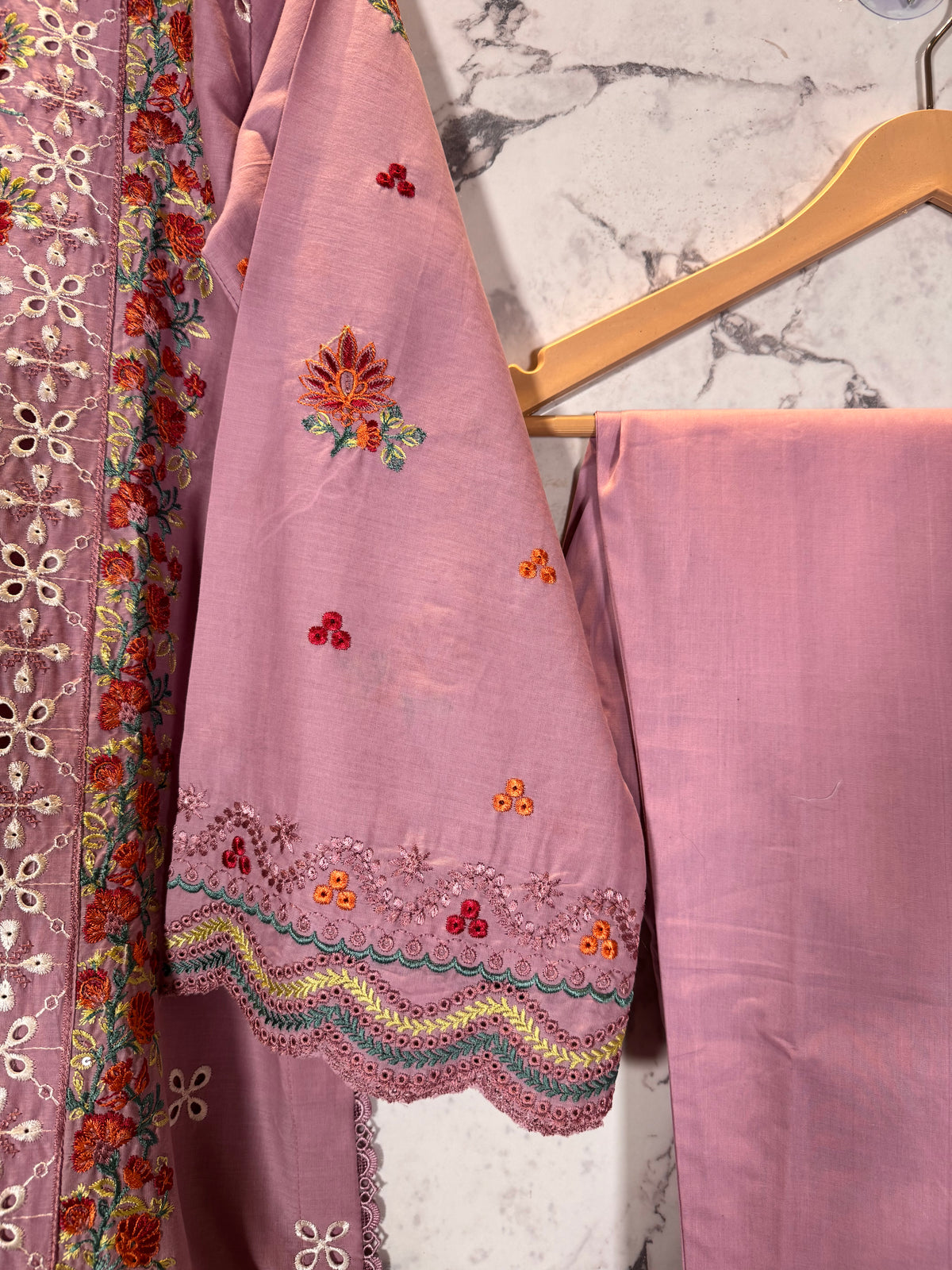 3 Piece Embroidered lawn suit