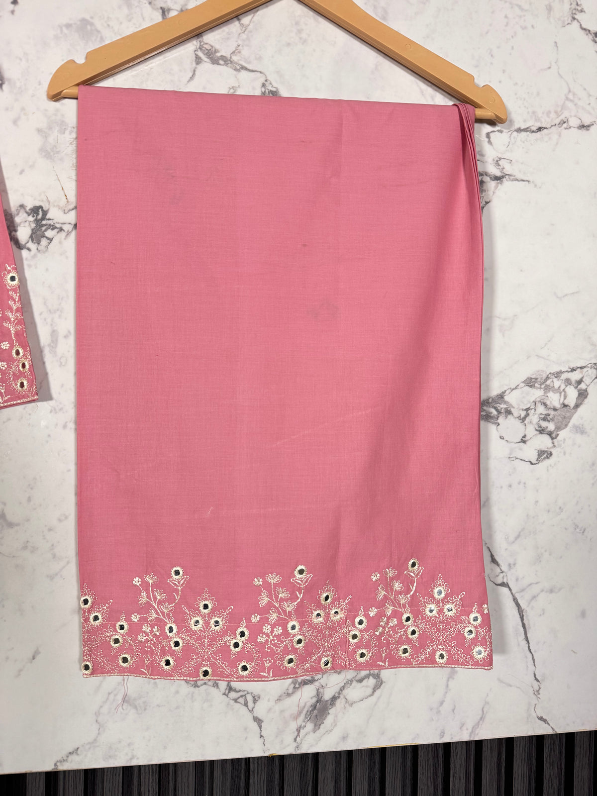 3 Piece Full Embroidered Winter Cotton Suit