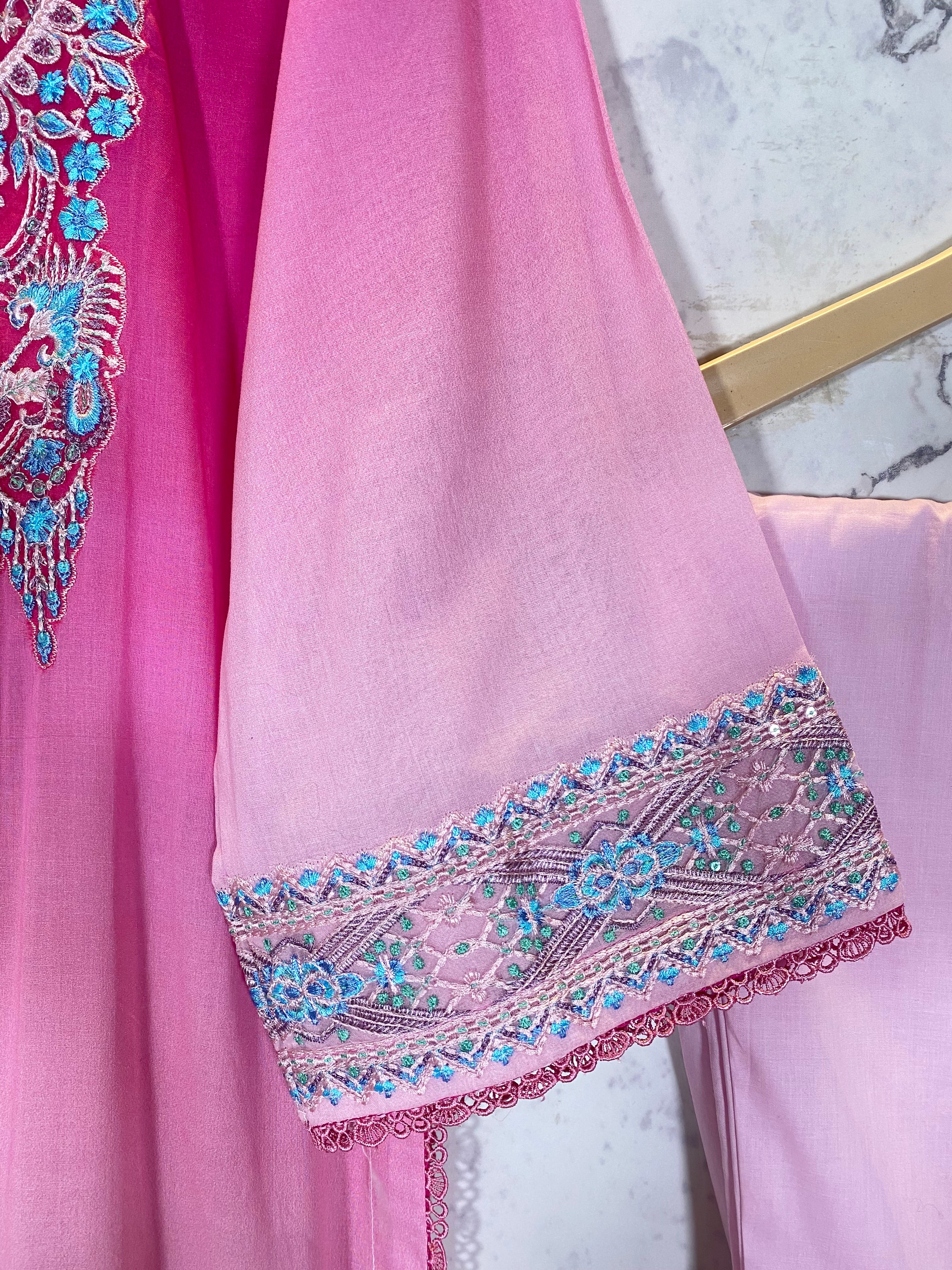 3 Piece - Embroidered Lawn Suit