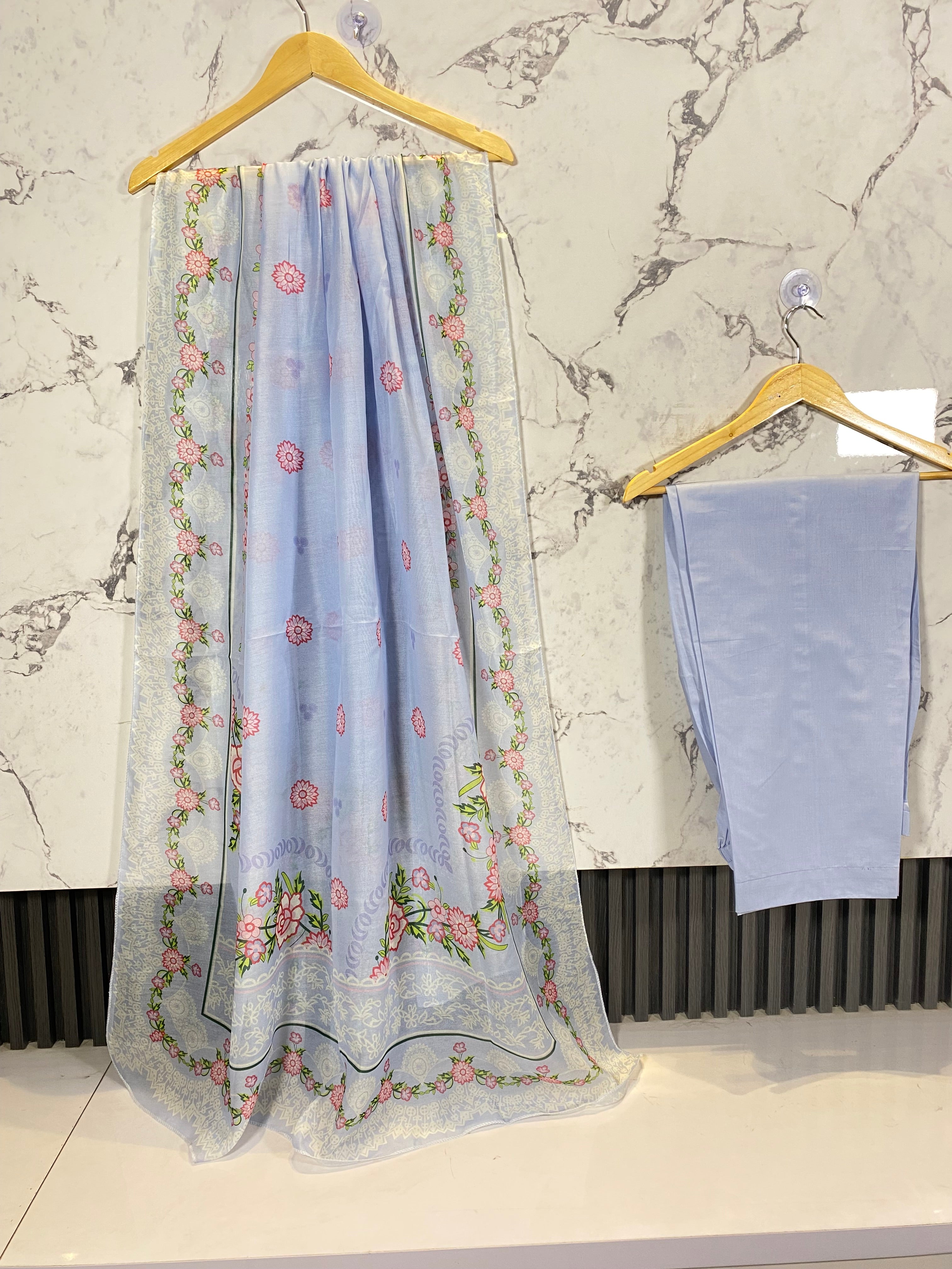 3 Piece - Embroidered Suit