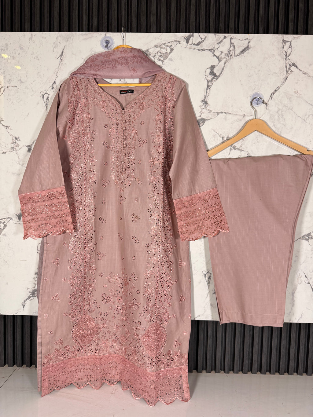 3 Piece ChickenKari Winter Cotton Suit