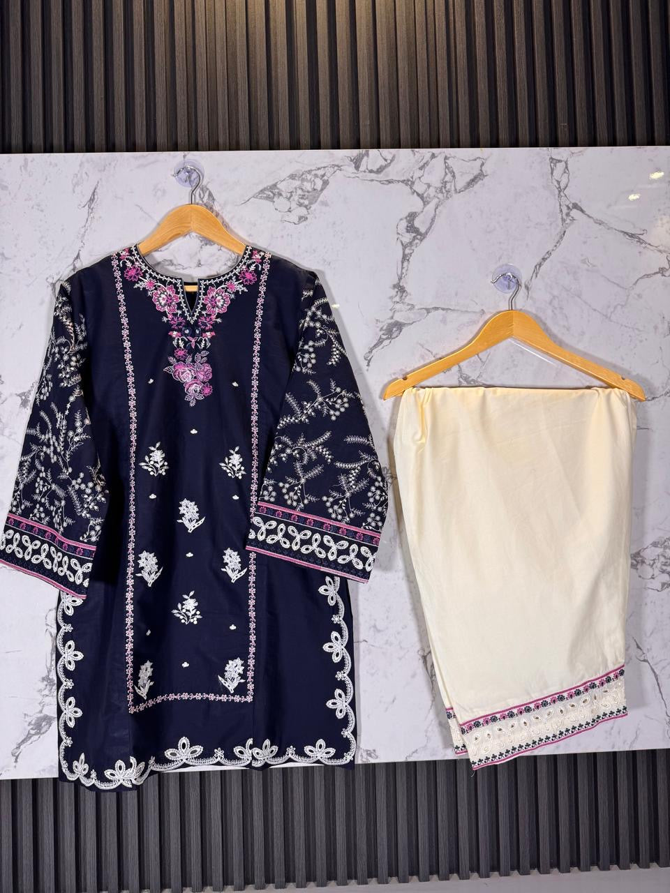 2 Piece Embroidered Farshi Shalwar