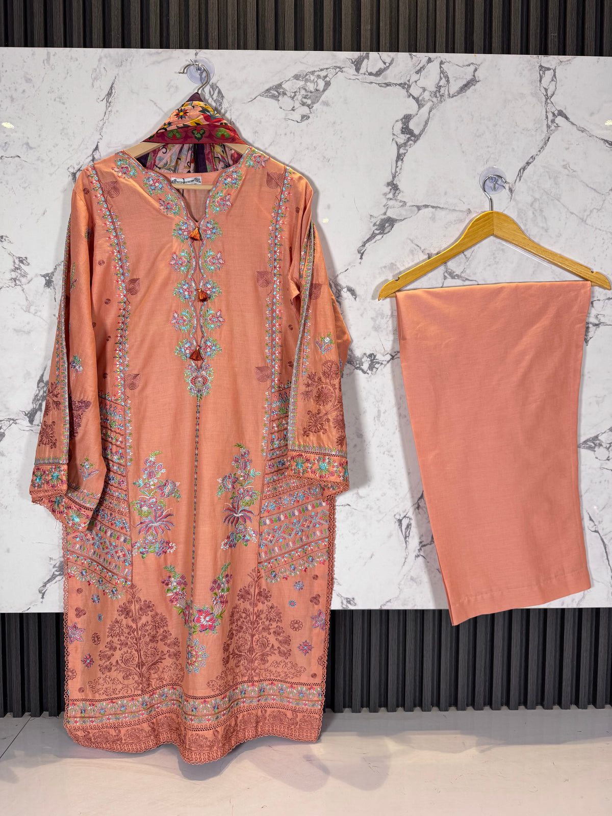 3 Piece Lawn Full Embroidered Suit