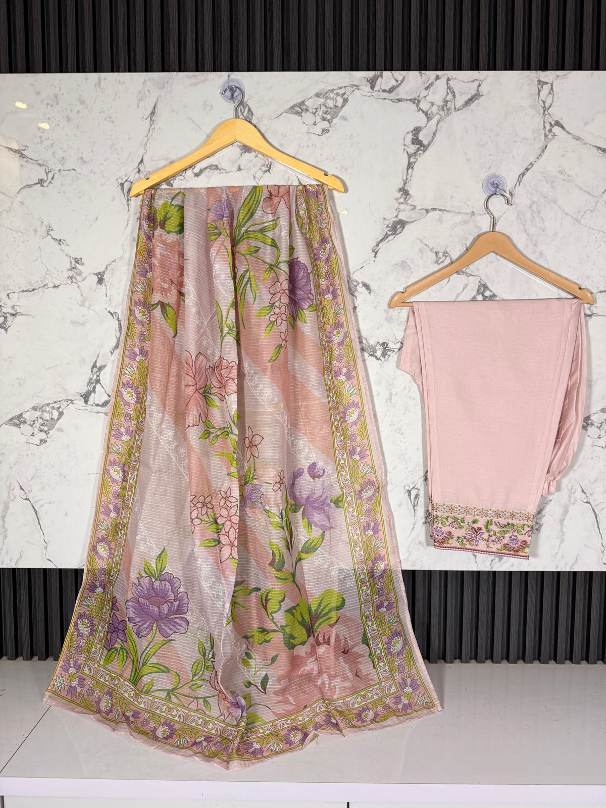 3 Piece Full Embroidered Lawn Suit