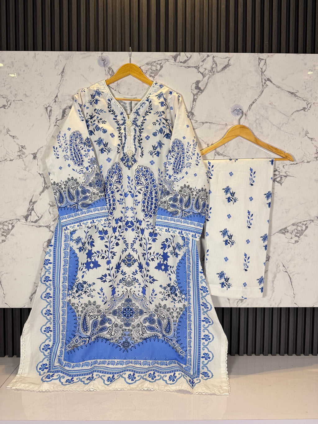 3 Piece Winter Cambric Kaftan