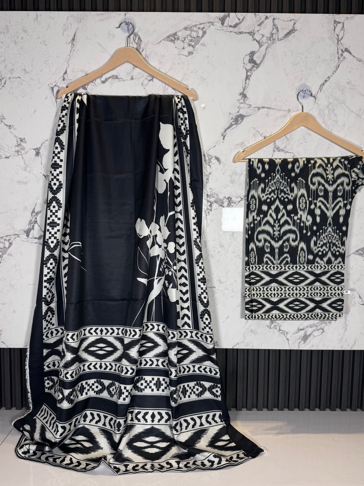 3 Piece Winter Khadder Patch Work Suit