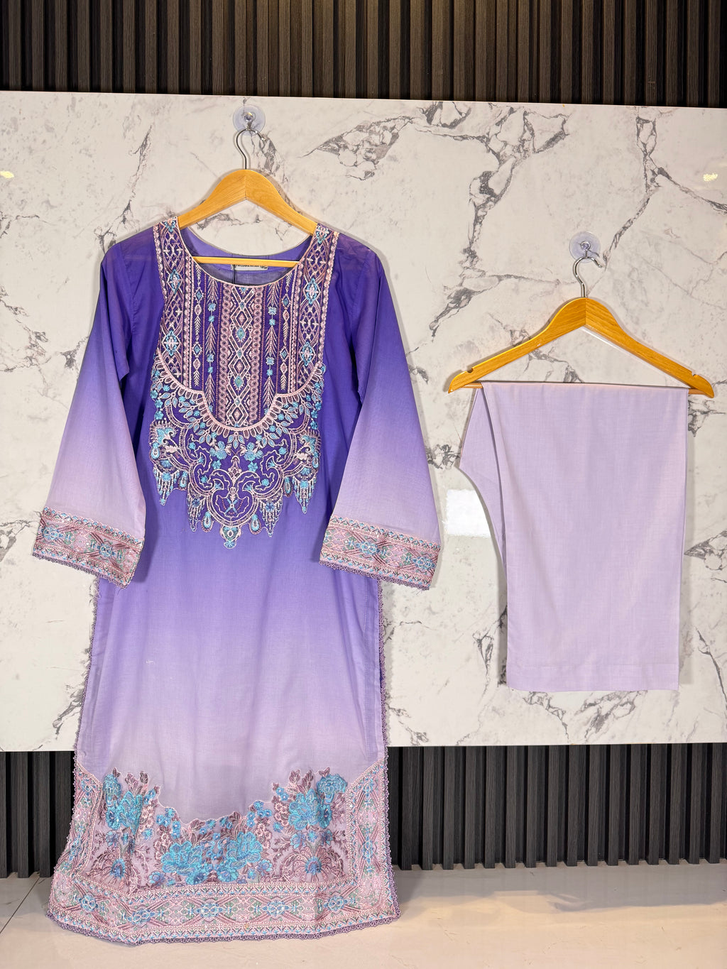 3 Piece Embroidered Lawn Suit