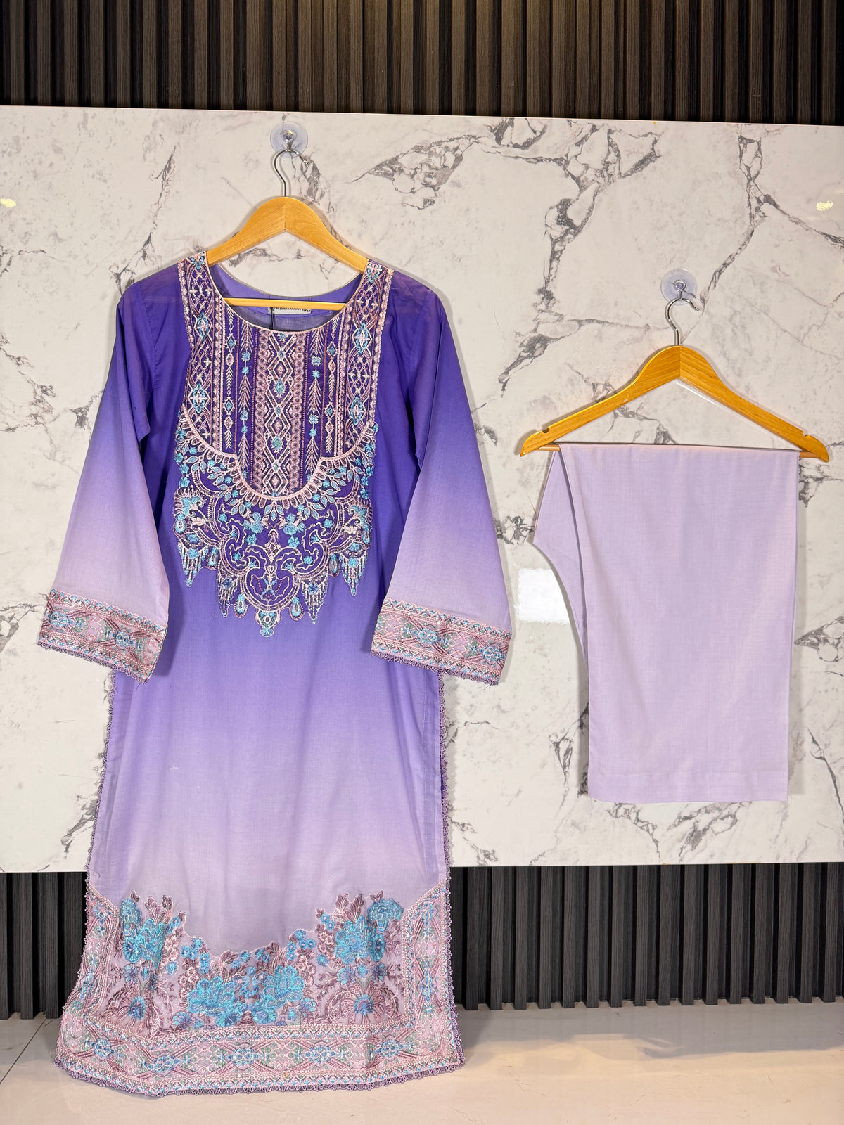 3 Piece Embroidered Lawn Suit