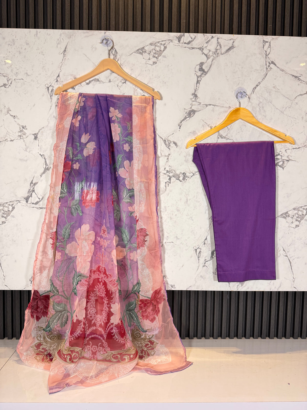 3 Piece Embroidered lawn suit