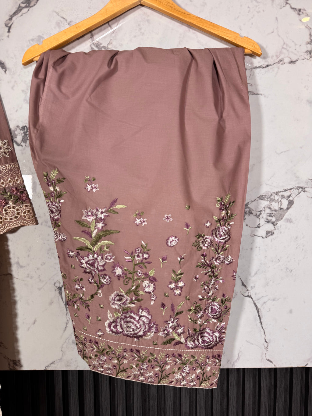3 Piece Embroidered Winter Cotton suit