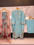 3 Piece - Embroidered Lawn Suit