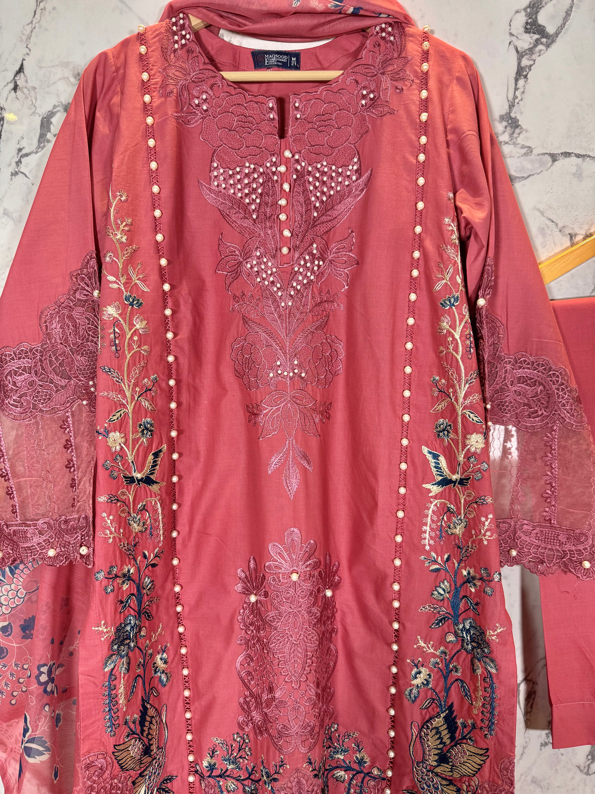 3 Piece Embroidered lawn suit