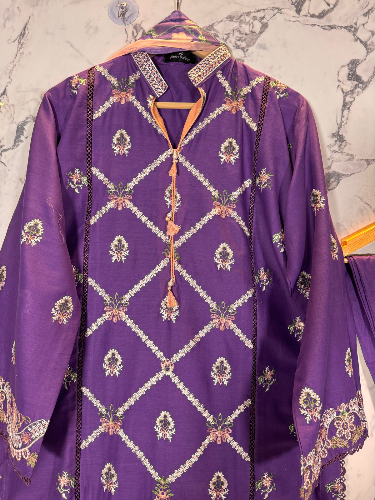3 Piece Embroidered lawn suit
