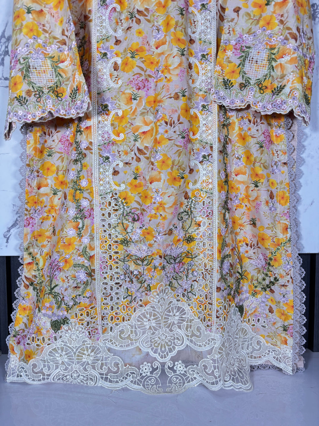 3 Piece Embroidered Lawn Suit