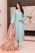 3 Piece - Embroidered Lawn Suit