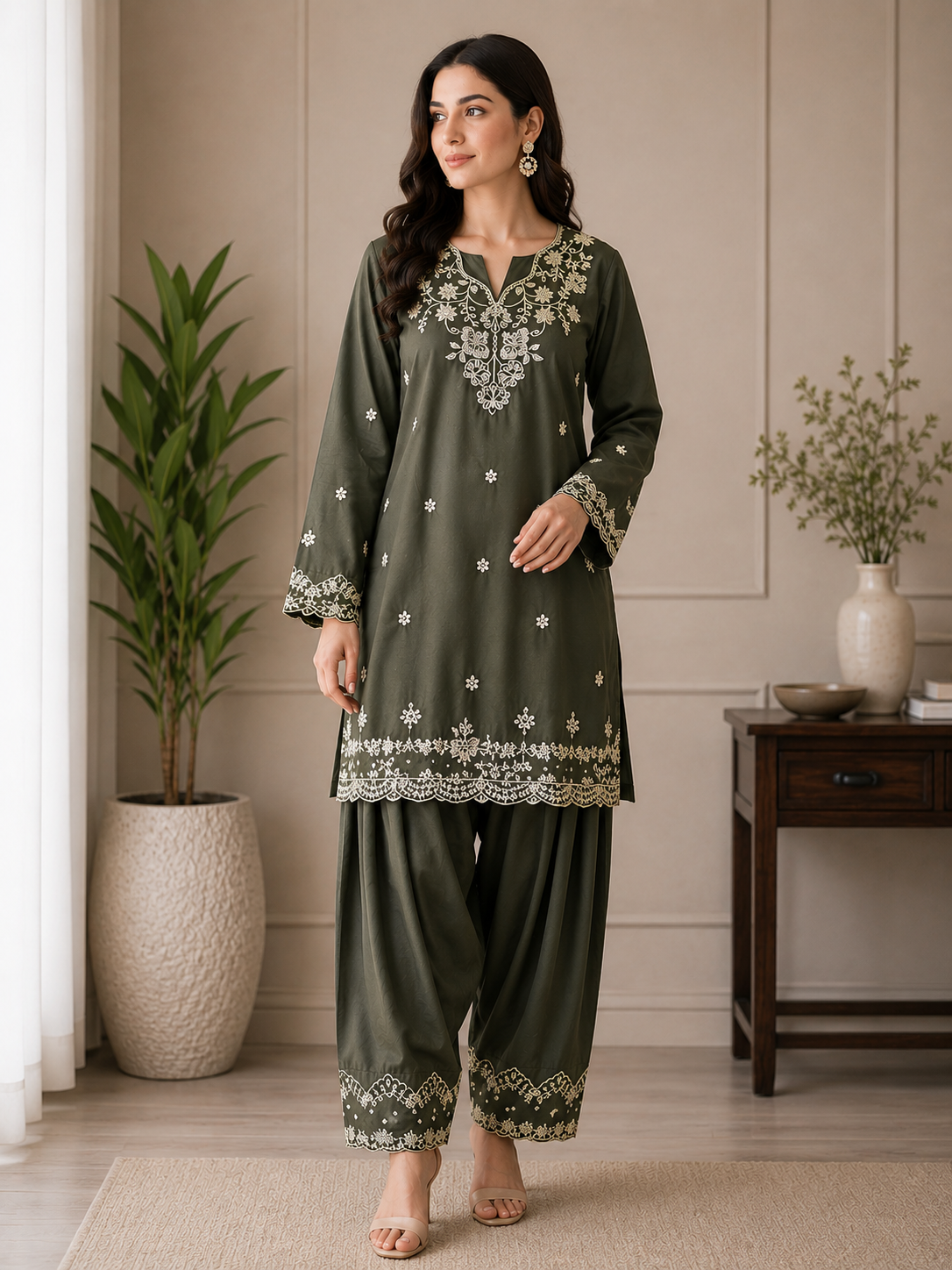 2 Piece Farshi Shalwar