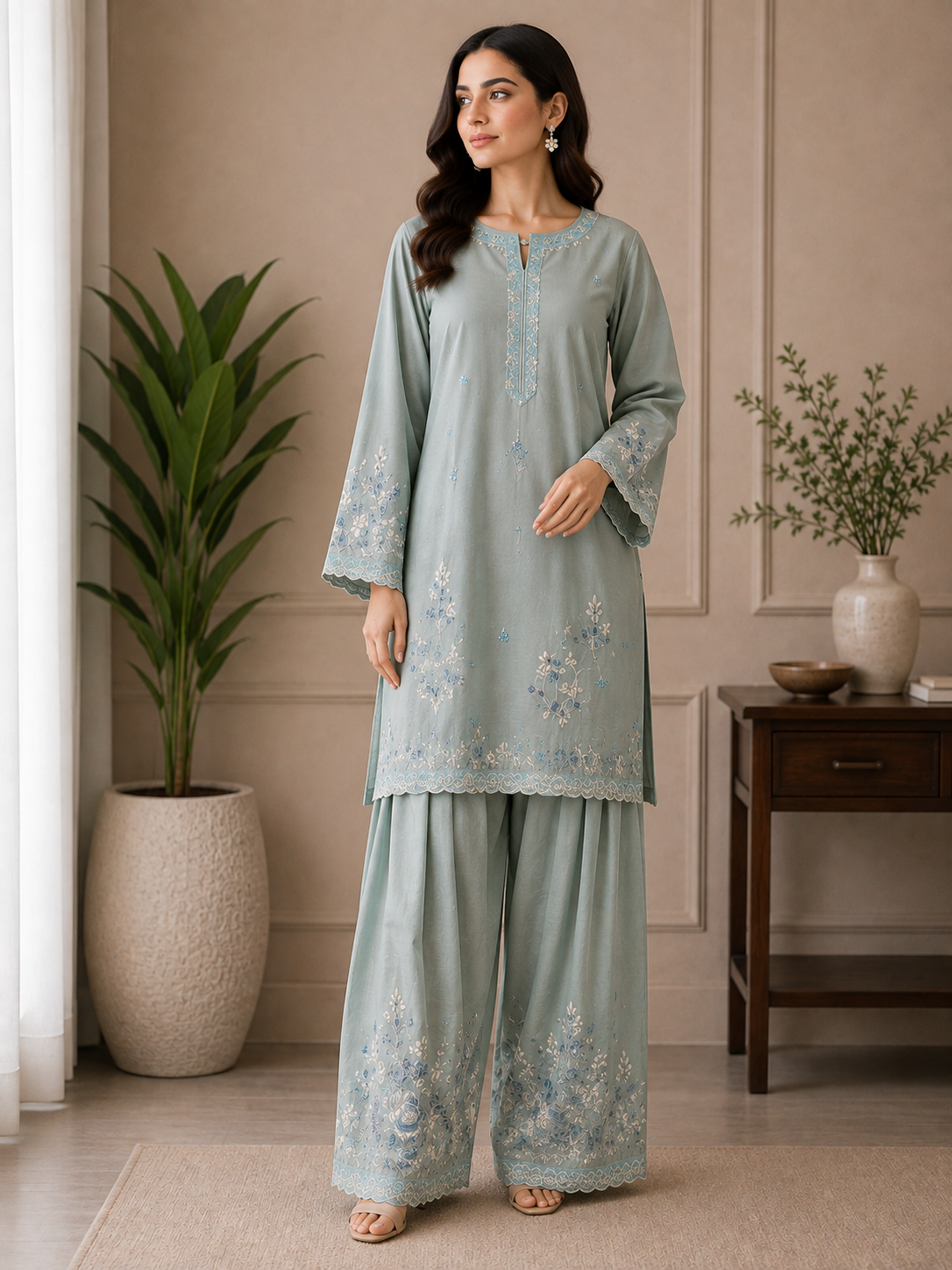 2 Piece Farshi Shalwar