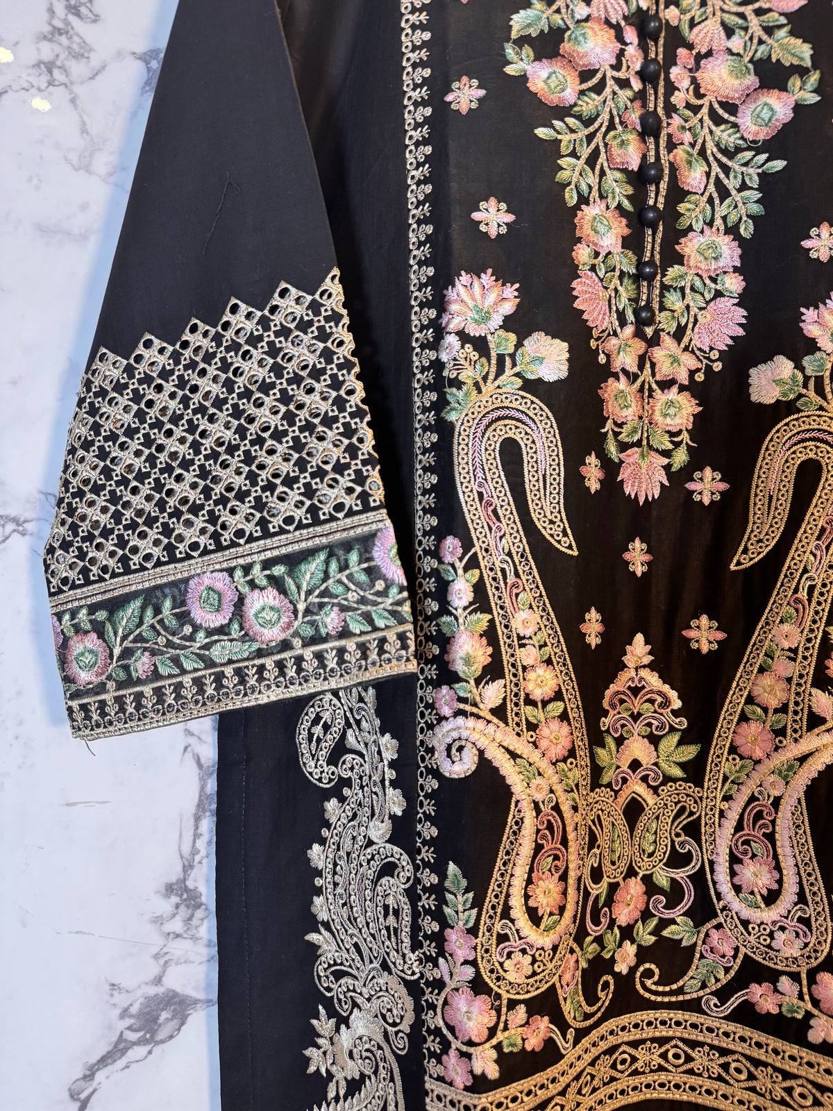 3 Piece Embroidered Lawn Suit