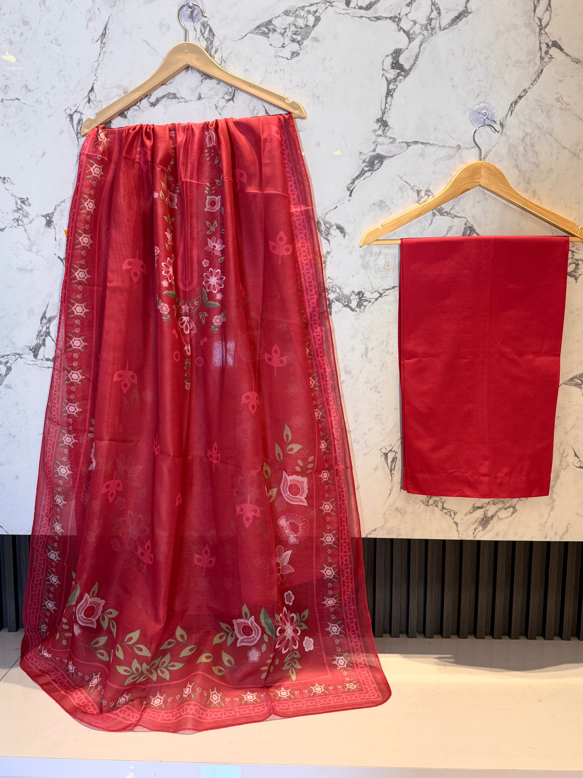 3 Piece Lawn Cotton Embroidered Suit