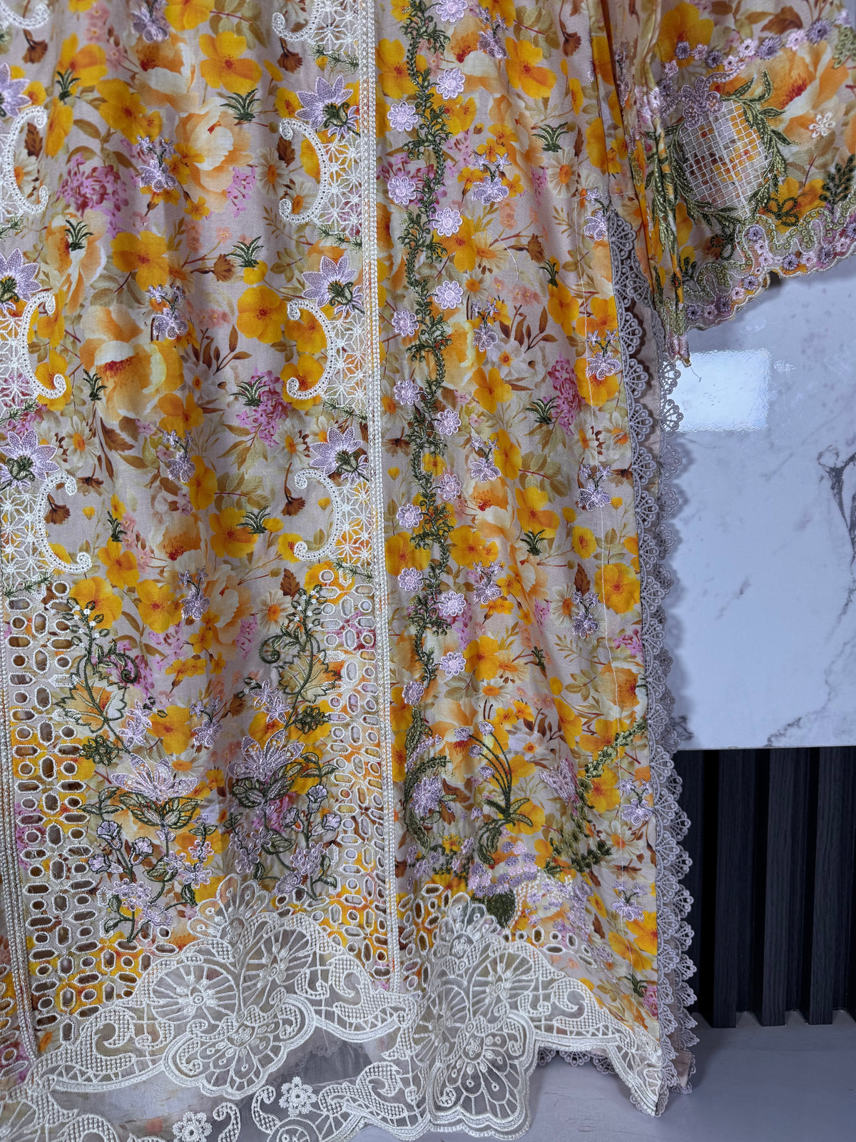 3 Piece Embroidered Lawn Suit