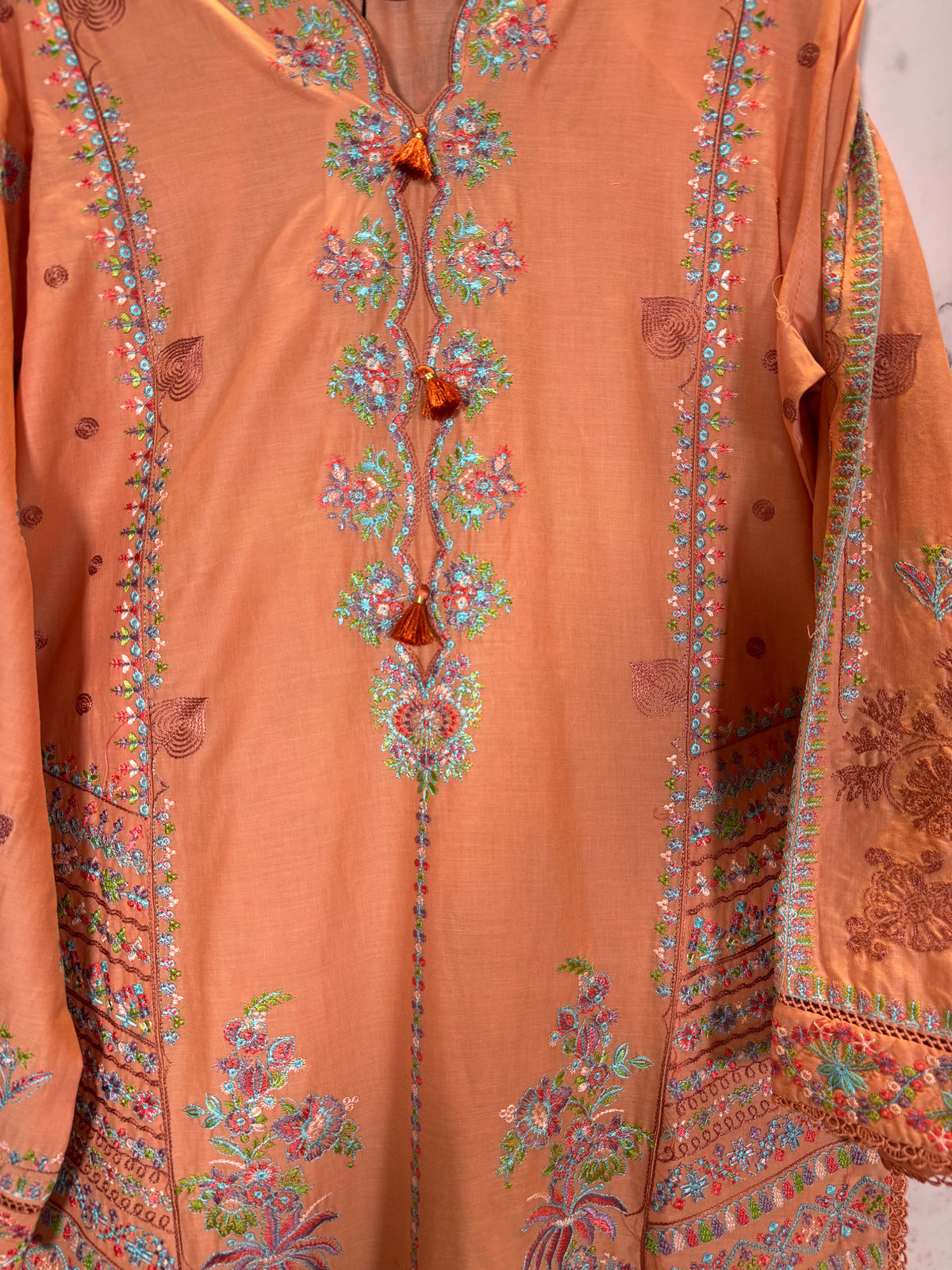 3 Piece Lawn Full Embroidered Suit