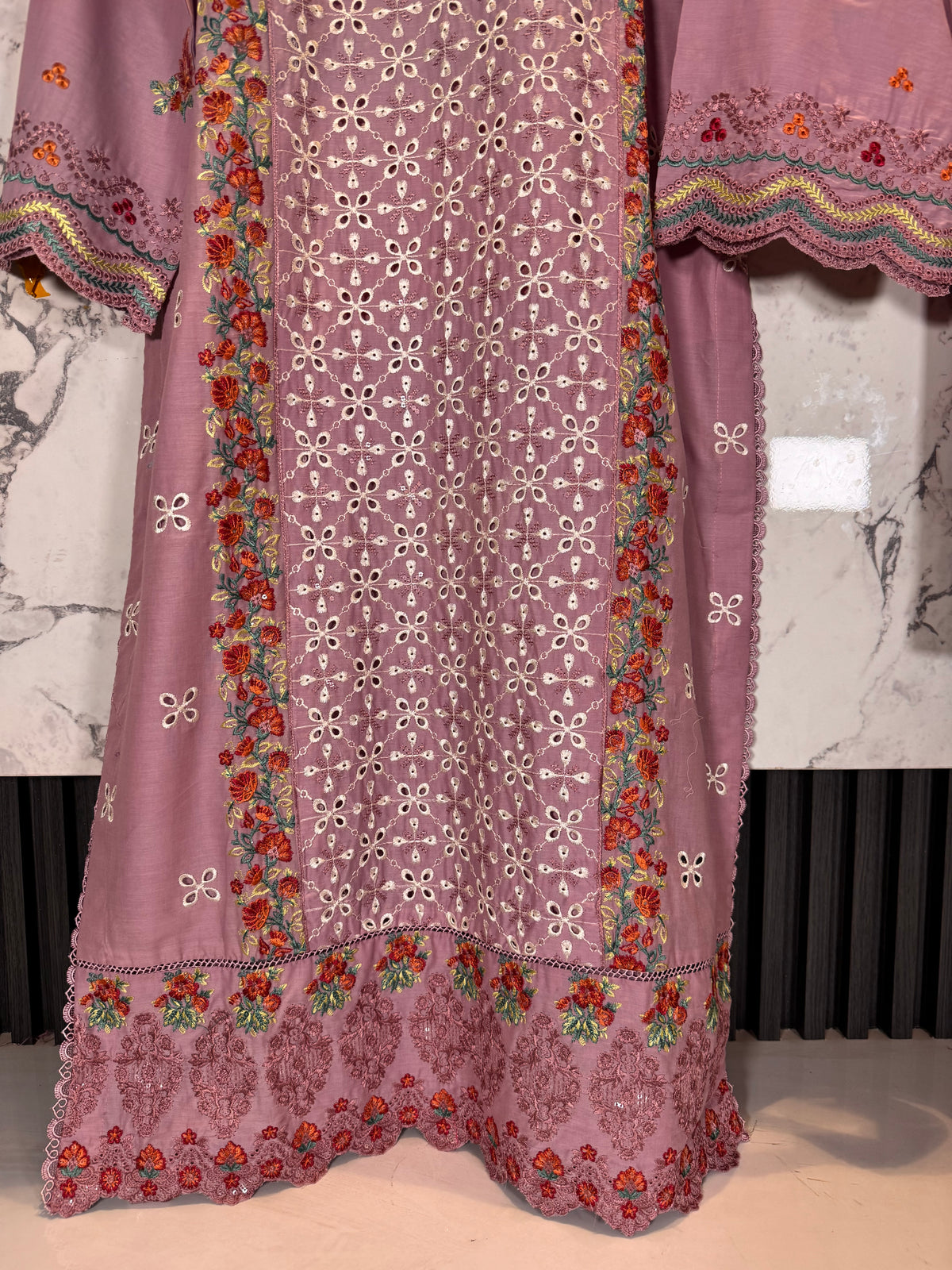 3 Piece Embroidered lawn suit