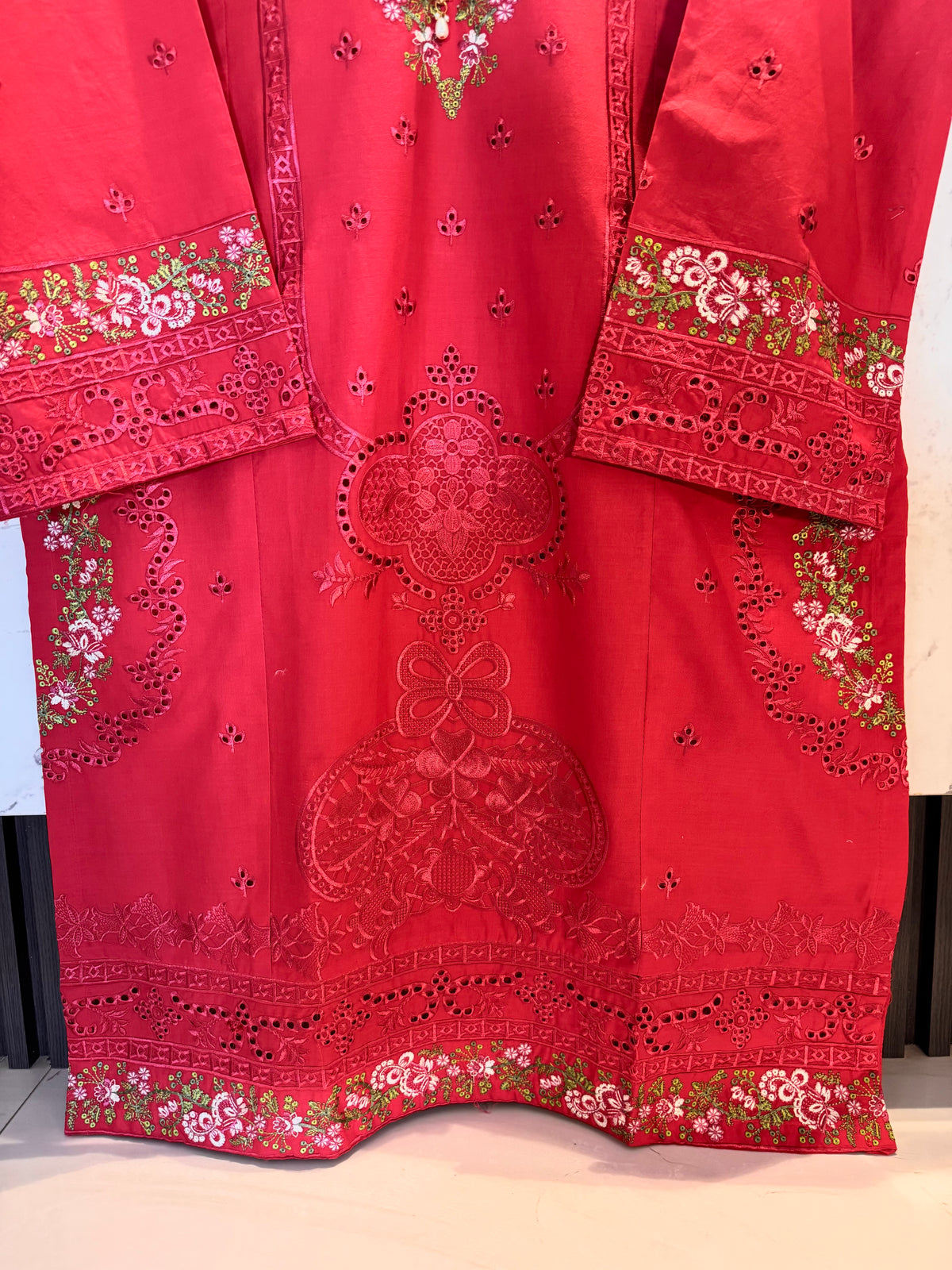 3 Piece Lawn Cotton Embroidered Suit