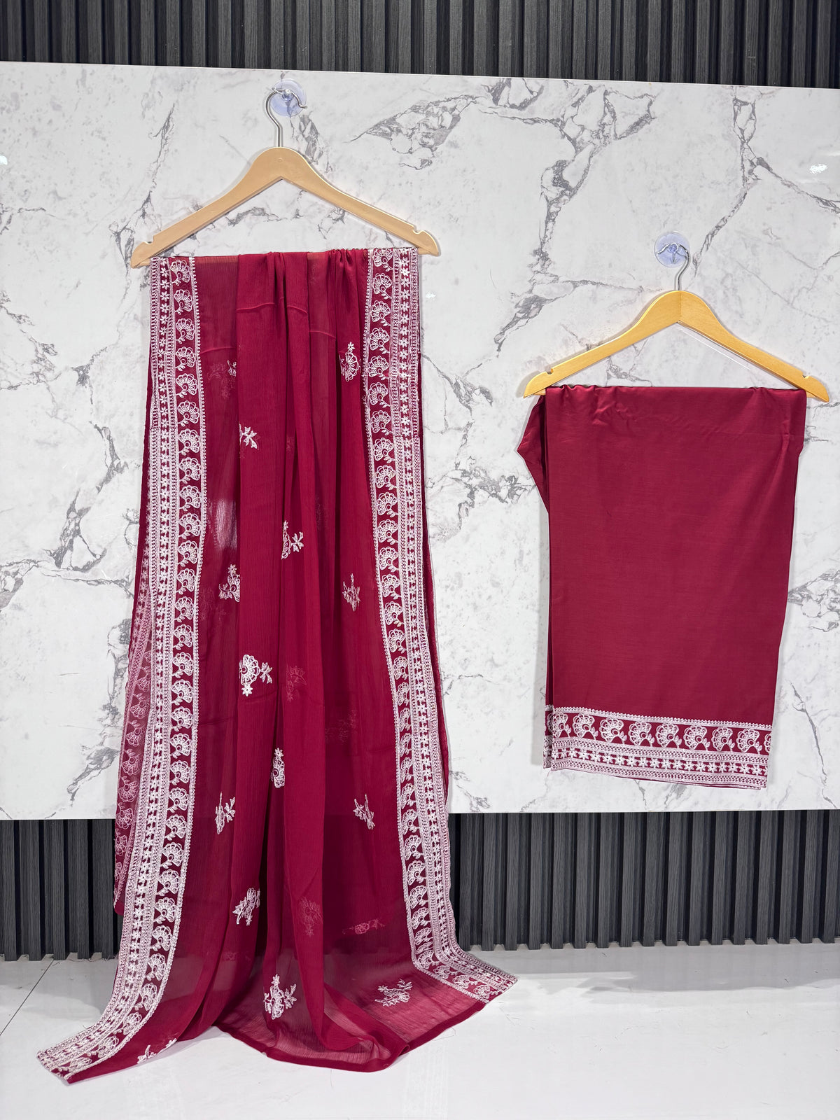 3 Piece Lawn Cotton Embroidered Suit
