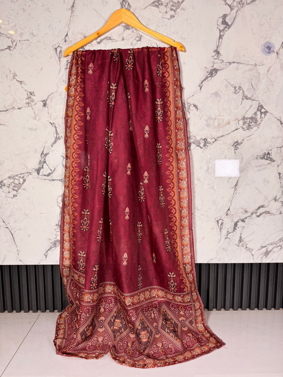 3 Piece Printed Winter Cotton Suit