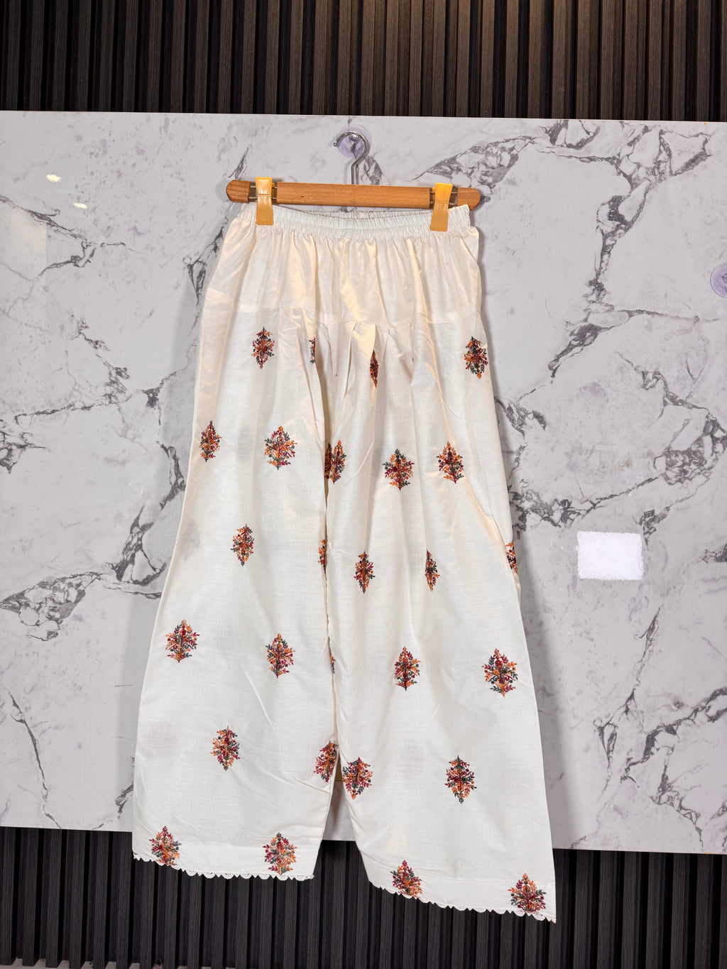 Lawn cotton shalwar
