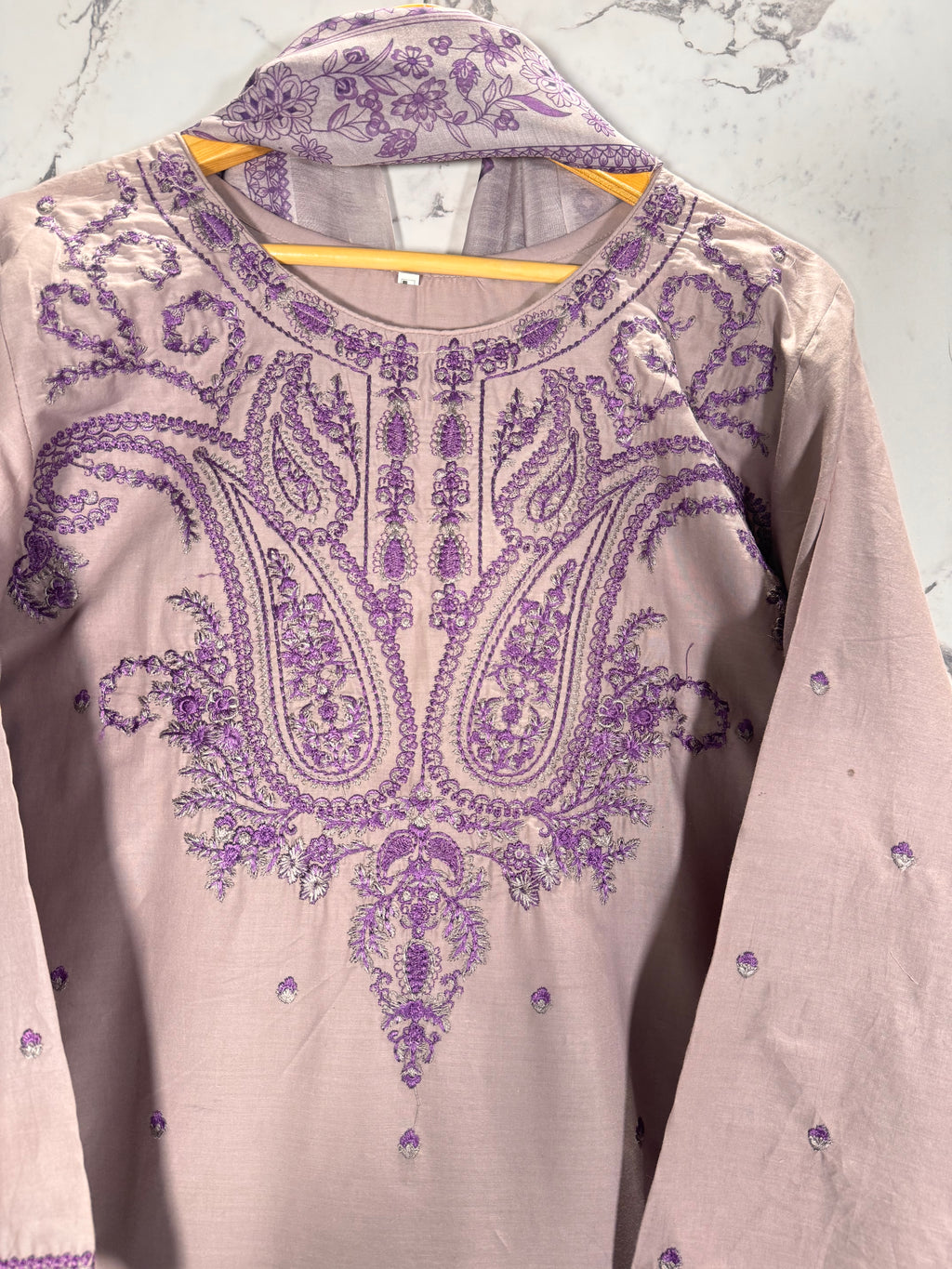 3 Piece Lawn Cotton Embroidered Suit