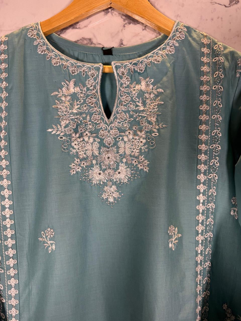2 Piece Embroidered Farshi Shalwar