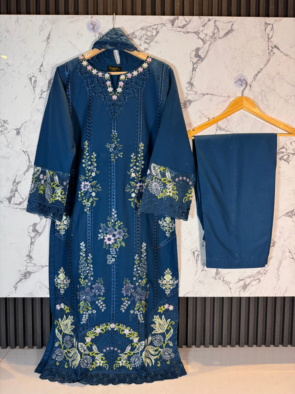 3 Piece Embroidered Lawn Suit