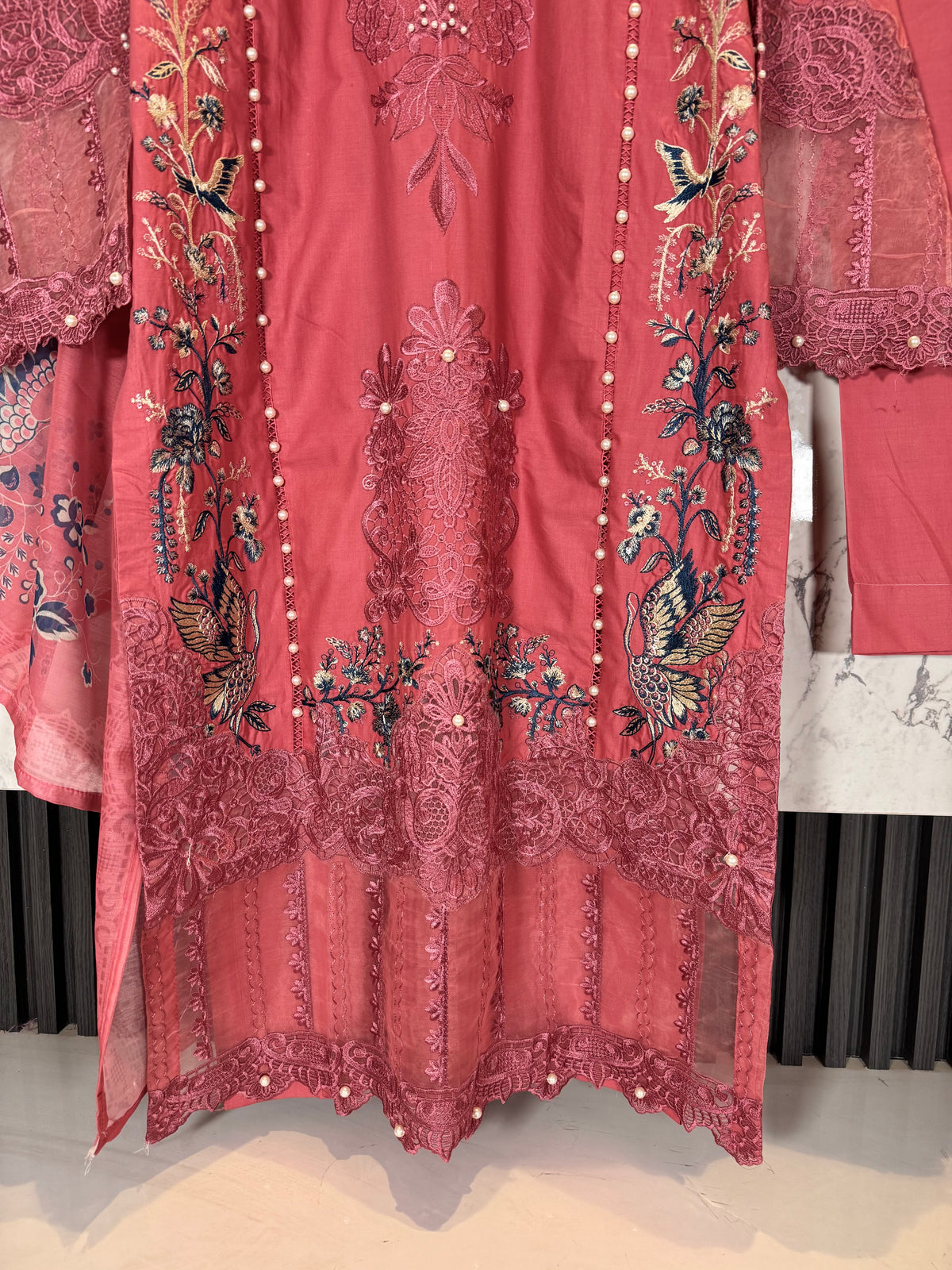 3 Piece Embroidered lawn suit