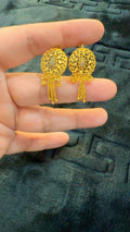 Gold polish Earrings