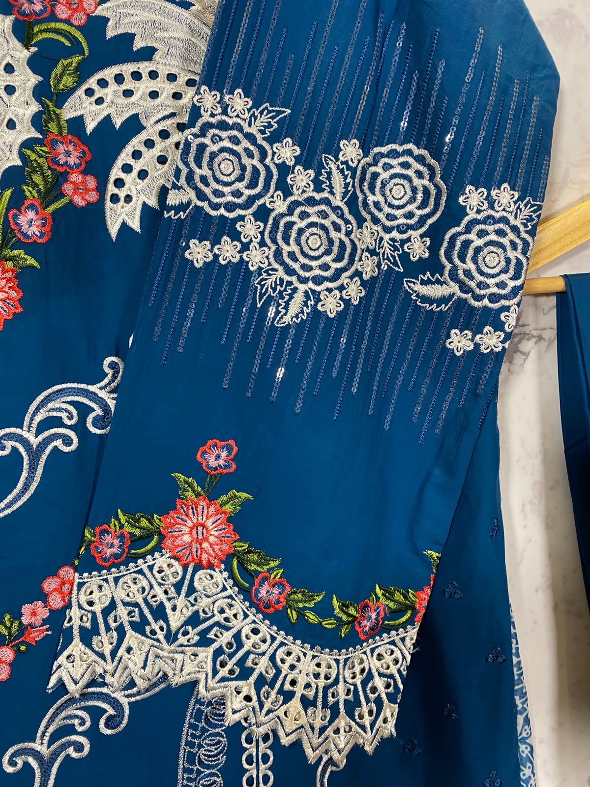 3 Piece - Embroidered Suit